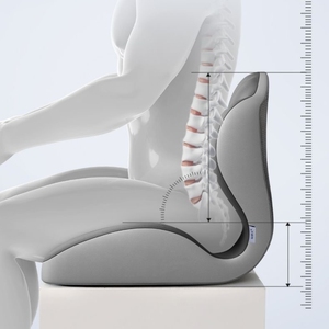 Coussin de siège ergonomique en mousse à mémoire de forme orthopédique de qualité supérieure, monobloc, confort durable, fabricant de coussins de siège - Product Image 1