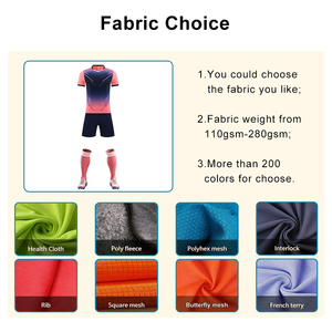 Uniformes de Fútbol Personalizados con Logotipo Sublimado, Transpirables, de Verano, Camisetas de Entrenamiento de Manga Corta, Impresas en 100% Poliéster - Product Image 2