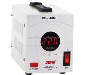 Estabilizador de regulador de voltaje automático controlado por relé SDR eléctrico 500VA 1KV 2KV 3KV 5KVA pantalla LED de CA monofásica - Product Image 1