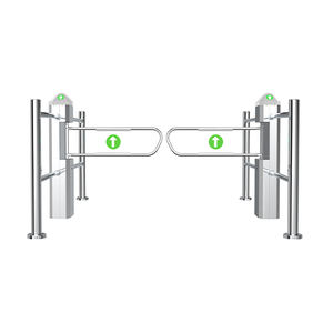 All'ingrosso supermercato di sicurezza ingresso automatico meccanico dell'oscillazione barriera porta cancello con sensore DC24V Brushless - Product Image 3