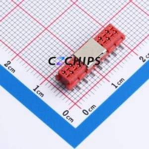 DS1015-06-14R6SR Micro-Match Connector SMD,P=1.27mm Connector - Product Image 1