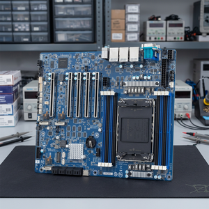 เมนบอร์ดเซิร์ฟเวอร์เวิร์กสเตชันแบบซ็อกเก็ตเดี่ยว MW54 HP0 รองรับ LGA 4677 PCIe 50 สล็อต พอร์ต LAN แบบคู่ 10GbE ระบบ ATX - Product Image 1