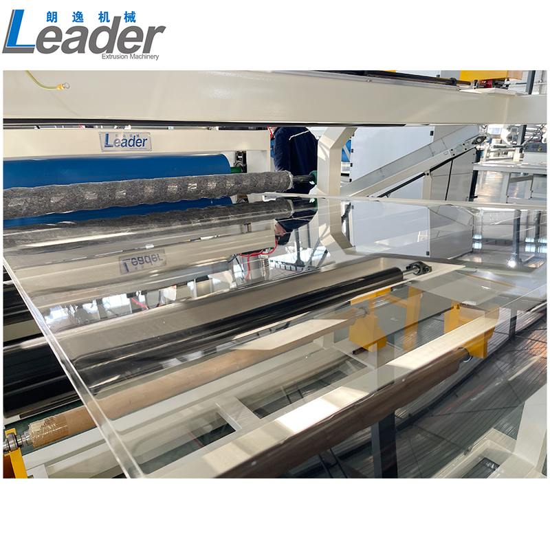 Plastic Solid Sheet Extruder Polycarbonate PC