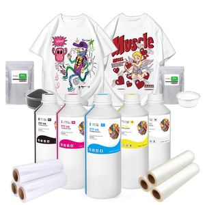 Xp600 i3200 R1390 dtf máy in huỳnh quang trắng dtf cao cấp mực cho Epson dtf mực nhà sản xuất - Product Image 1