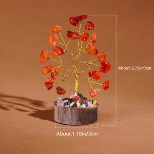 Árbol de Cristal Natural Multimaterial, Muy Popular, Ideal para Decoración del Hogar, Set <span class=keywords><strong>Arbol</strong></span> Vida Cristales, Venta al Por Mayor - Product Image 4