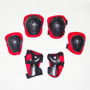 Conjunto de equipo de protección de patín ajustable de alta calidad para niños y adultos Casco de carcasa dura y coderas de muñeca Rodilleras - Product Image 5