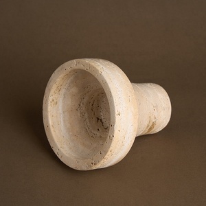 Bán Buôn Cổ Điển Màu Be <span class=keywords><strong>Travertine</strong></span> Đá Cẩm Thạch Trụ Cột Nến Chủ Trang Trí Nến Đứng Khác Nến Chủ Sở Hữu & Đèn Lồng - Product Image 5