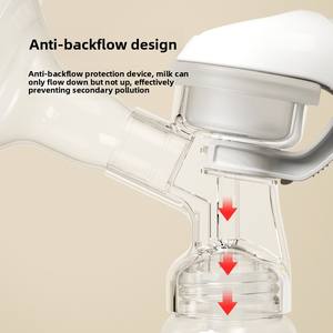 กล่องบรรจุภัณฑ์ดีไซน์ใหม่ <span class=keywords><strong>ปั๊ม</strong></span>นมแบบมือหมุนปรับระดับได้ ปราศจากสาร BPA พร้อมขวดเก็บน้ำนมสำหรับให้นมบุตร - Product Image 2