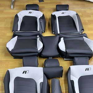 Funda de Asiento de Cuero Nappa Premium con Comodidad Mejorada, Totalmente Personalizable, Compatible con VW <span class=keywords><strong>Polo</strong></span> MK5 MK6 Daily City Compact Hatchback - Product Image 4