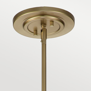 Modern Chinese Style Round Fabric LED Pendant <b>Light</b> E27 Single Head For Living Room Bedroom Dining Room Study Warm White <b>Light</b> - Product Image 2