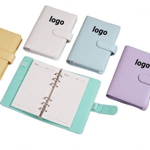 Promotion Custom Logo Advertising Trendy Insinspired A6 Looseleaf Notebook in Pastel Shades Perfect for Gift Giving - Product Image 1