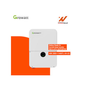 Growatt onduleur connecté au réseau 3,8 Kw 5kW 6kW 7,6 kW 8,2 kW 9kW 10kW 11,4 kW MIN 6000TL-XH-US Stockage par batterie de l'onduleur solaire sur réseau - Product Image 1