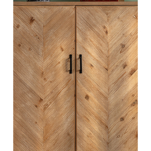 Farmhouse Retro Solid Wood Shoe Cabinet Living Room Furniture with Shoe Racks for Home Bedroom <strong>Hall</strong> or Hotel Use - Product Image 6