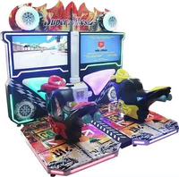 Machine de jeu de course de simulation Machine de jeu de conduite de moto Simulateur Machine de jeu de course de moto