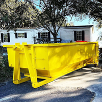 Nouveaux arrivages : Conteneurs de collecte de déchets lourds pour extérieur, type Hook Lift, avec support technique professionnel