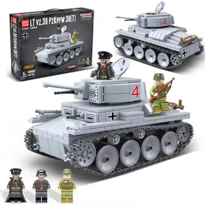 462 Piece WWII Russian Army Tank Building Block <strong>Kit</strong> Focused Transportation Cars Theme Construction Toy <strong>Model</strong> Toy Tank Set - Product Image 6