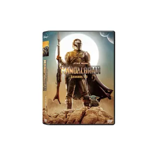 The Mandalorian season 1-3 Latest DVD Movies 9 Discs Factory Wholesale DVD Movies TV Series Cartoon CD Blue ray Free Shipping