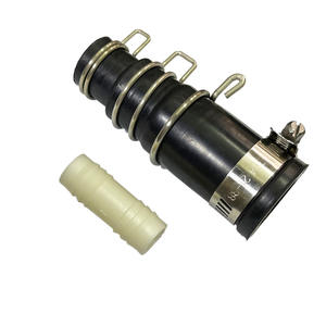 Nouveau kit de renfort pour <span class=keywords><strong>tuyau</strong></span> de raccordement de <span class=keywords><strong>lave</strong></span>-<span class=keywords><strong>vaisselle</strong></span> et broyeur à déchets en caoutchouc avec collier de serrage - Product Image 4