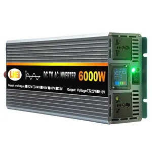 3000W 4000W 5000W 6000W inversor de onda pura 110v cc jnge 24v 12v 110v