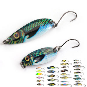 FTK-Cuillère de pêche en métal, <span class=keywords><strong>leurre</strong></span> artificiel dur pour truite, <span class=keywords><strong>brochet</strong></span>, bar, pêche à la traîne, <span class=keywords><strong>leurre</strong></span> <span class=keywords><strong>efficace</strong></span> - Product Image 1