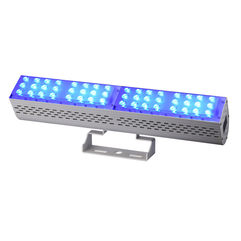 Rvb a mené la lumière d'inondation 100 watts bâtiment extérieur lampe de projet 150w RVB a mené la lumière