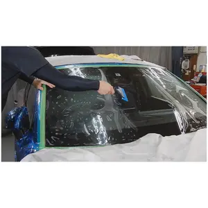 Excellent damage suppression performance car protective film for car windshield cracking