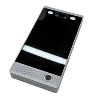 Interphone vidéo IP Joiwo JWAT422 avec empreinte digitale, PoE, SIP, biométrique, écran tactile capacitif 7 pouces, façade en alliage d'aluminium