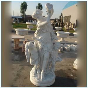 Scultura in Marmo Italiano di Donne Famose per Giardino, Altre Sculture e Incisioni in Pietra - Product Image 5