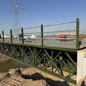 Cầu Bailey di động để bán, thích hợp cho việc băng qua đường ống và xây dựng nhanh các cây cầu tạm thời. - Product Image 5