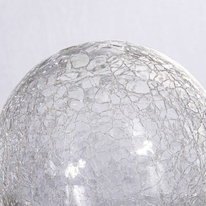 <span class=keywords><strong>Globe</strong></span> en verre craquelé <span class=keywords><strong>remplacement</strong></span> couvercles ronds boule abat-jour lumière extérieure pour luminaires muraux de plafond lampadaires lampadaires - Product Image 5