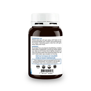 Integratore di olio di pesce <span class=keywords><strong>Omega</strong></span> 3 personalizzato al gusto limone 2400 mg con 450 mg di DHA e 650 mg di EPA per la salute del cervello - Product Image 3
