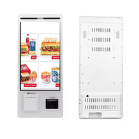 Caisse enregistreuse tout-en-un WUXIN 15,6/27 pouces Totem avec écran tactile TFT LED, système de point de vente TPV POS avec imprimante et scanner