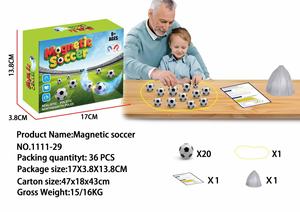 Becho Toys 2026 Football Season Magnetic Soccer Board Game Strategy Board Game Magnetism Effect Chess for Kids Adults Parties - Product Image 5