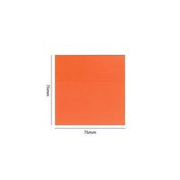 Bloc-notes autocollants transparents en gros 3*3 pouces, papeterie, bloc-notes auto-adhésifs fluorescents, fournitures scolaires