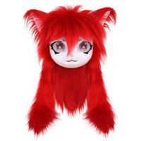 Coiffe Animale Prête à Porter Style Kig, Oreilles de Chat Mignonnes en Peluche, pour Déguisement Lolita