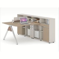 Ensemble bureau et chaise de bureau moderne et minimaliste, poste de travail pour salle à manger, bureau d'ordinateur avec tiroirs, bureau pour chambre à coucher
