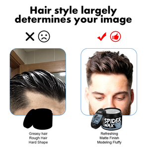 Mousse de coiffure Pamade Spider Cream Clay Wax pour hommes avec étiquette personnalisée Turquie Texture finie mate - Product Image 6
