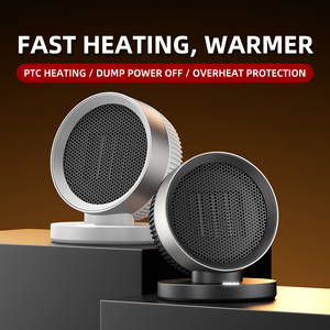 500W PTC <b>Electric</b> Fan <b>Heater</b> <b>Portable</b> Desktop Space <b>Heater</b> Fast Warm Household Indoor <b>Heater</b> - Product Image 3