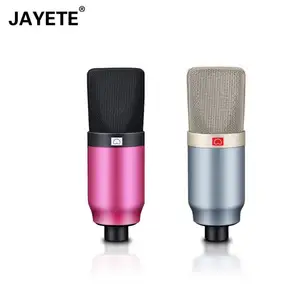 Microfono cablato sistema Karaoke Ktv conferenza condensatore elettrete fornitore oro