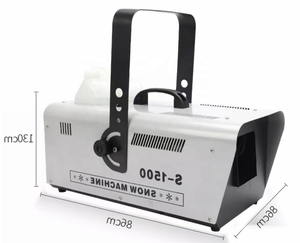 Giá tốt nhất hiệu ứng sân khấu tuyết Máy 1500W tuyết nhân tạo máy làm cho bên sân khấu trong nhà ngoài trời - Product Image 2