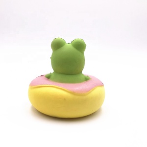 <span class=keywords><strong>Balle</strong></span> <span class=keywords><strong>anti</strong></span>-<span class=keywords><strong>stress</strong></span> douce en PU pour enfant, jouet mignon <span class=keywords><strong>grenouille</strong></span> beignet - Product Image 5