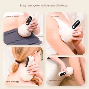 Masajeador Abdominal de calentamiento automático Bian Stone, dispositivo para frotar el vientre para el movimiento intestinal corporal, masajeador de cuello - Product Image 3
