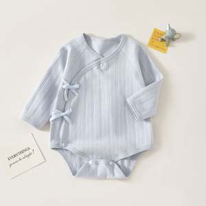 Mameluco de manga corta de algodón para bebé a precio competitivo, mono infantil para niño y niña, productos para bebé Unisex de 0 a 24 meses - Product Image 1