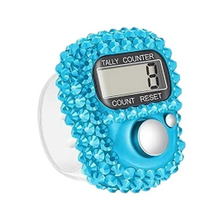 DEL Numérique Compteur Tasbeeh Light Finger Ring Tally Clicker Loisirs Créatifs - Foto 8