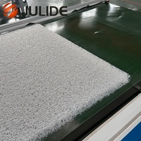 Línea de Extrusión Completa para Láminas de Malla Filtrante Bioquímica PP para Peces, Control por Computadora