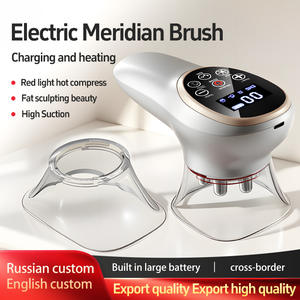 เครื่องกำจัดเซลลูไลท์ 3-in-1 ไมโครเคอร์เรนท์ บำรุงผิวหลัง ดูแลเส้นผม ใช้ในร้านเสริมสวย พร้อมหลอดความร้อน ขูดกัวซา แบบเสียบปลั๊ก - Product Image 6