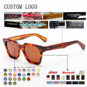 Men's Full Rim Rectangle <b>Sunglasses</b> UV400 Protection Fashion Casual Style Black Frame Dark Lenses Adult - Product Image 2