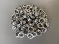 Oeillet métallique en aluminium, œillet en acier, bâche de boutonnière