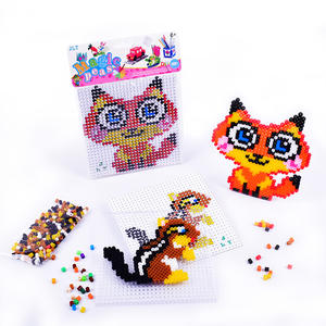 Personalizado Diy Craft niños educativos tendencia creativa productos hierro Perler fusible colorido cuentas Animal 5 MM Hama cuentas juguetes para niños - Product Image 3