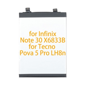 Batterie au lithium rechargeable pour téléphone portable OEM 5000mAh BL-49PT pour Infinix Note 30 X6833B pour Tecno Pova 5 Pro LH8n - Product Image 2